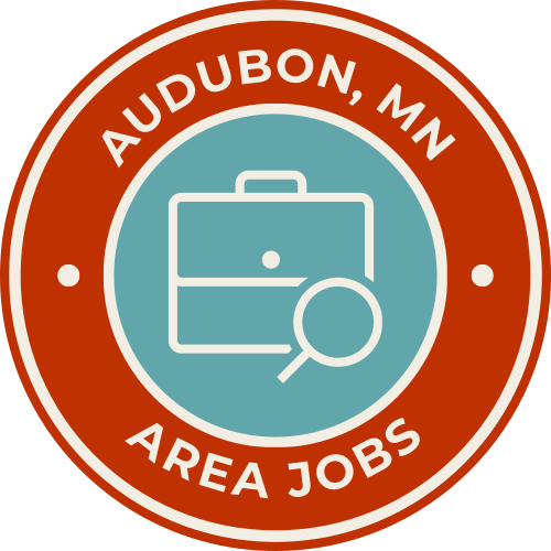 Audubon, MN AREA JOBS logo
